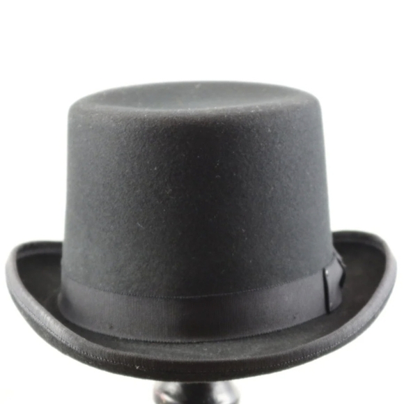 The Bailey Ice Top hat, a vintage tall crown style  wool, Size Medium unisex - Picture 6 of 13